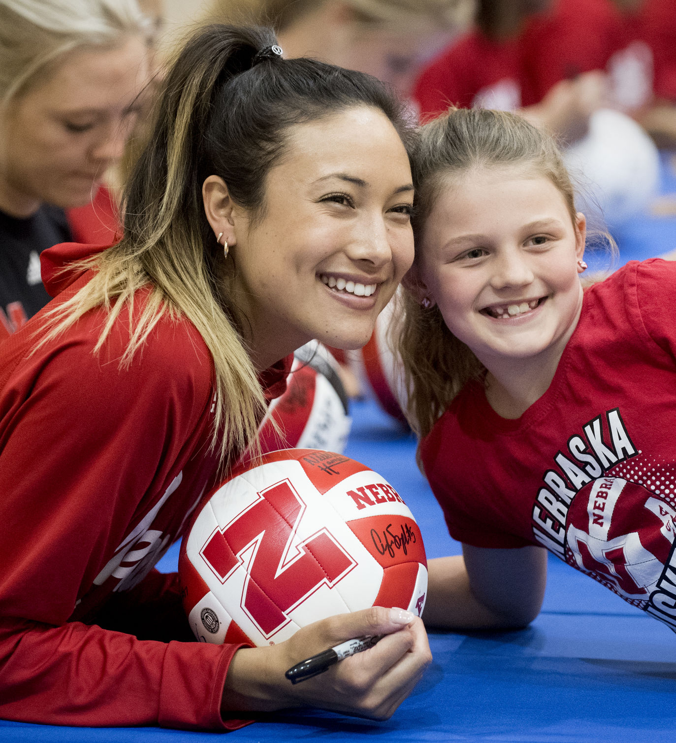 Nebraska Volleyball Spring Match, 4.20